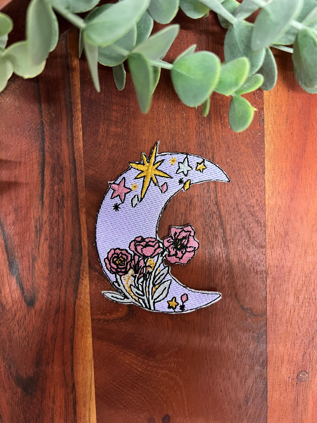 Moon And Flowers