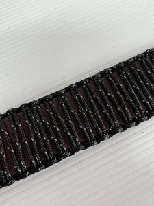 Black Reflective Paracord Collar