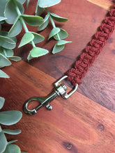 Load image into Gallery viewer, Paprika Puppy/Small Macrame Dog Lead
