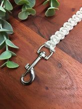 Load image into Gallery viewer, Linen Puppy/Small Macrame Dog Lead

