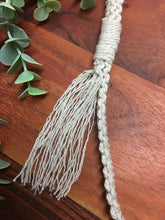 Load image into Gallery viewer, Linen Puppy/Small Macrame Dog Lead
