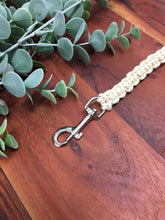 Load image into Gallery viewer, Natural Puppy/Small Macrame Dog Lead
