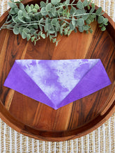 Load image into Gallery viewer, Lilac Tie Dye Bandana
